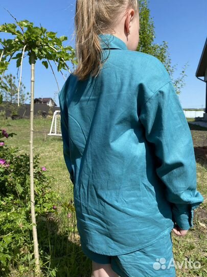 Детский комплект из конопляной ткани