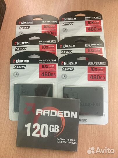 SSD накопитель Kingston A400 480gb