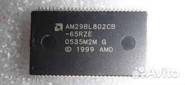 Микросхема flash памяти AM29BL802CB-65RZE