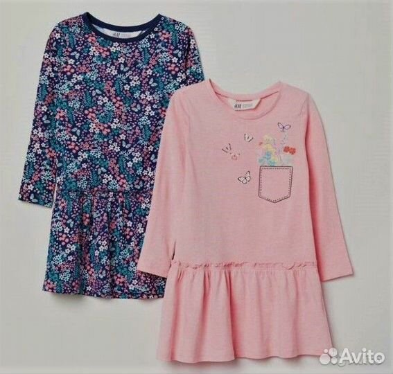 Платья H&M 6-8 лет