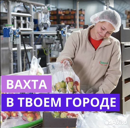 Вахта Сортировщик товаров в Туле. Высокая ставка
