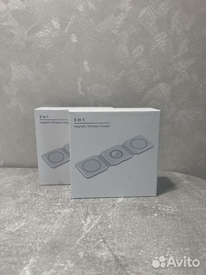 Беспроводная зарядка 3 в 1 для apple