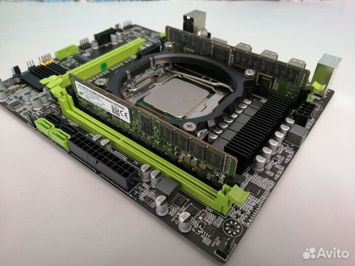 Комплект X99 xeon E5-2640v3 + Kllisre X99 + 16gb