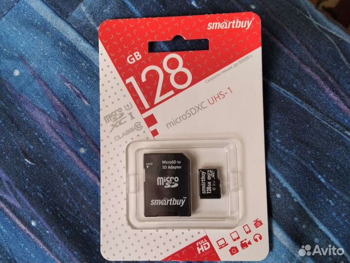 Карта памяти MicroSD 128gb