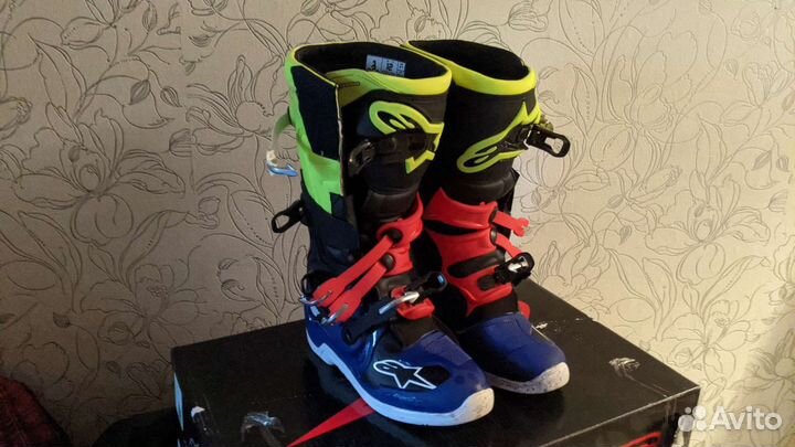 Мотоботы новы 47 размер Alpinestars tech 5