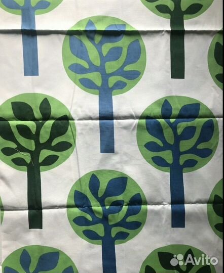 IKEA икеа ткань Fredrika Green Trees 25 м текстиль