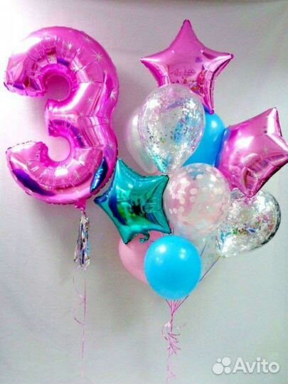 Воздушные шары с гелием