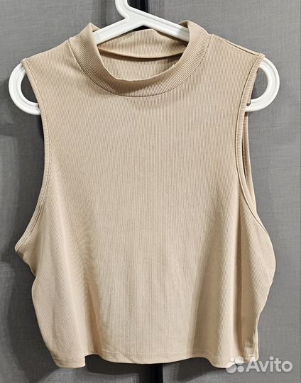 2 шт. Топ в рубчик