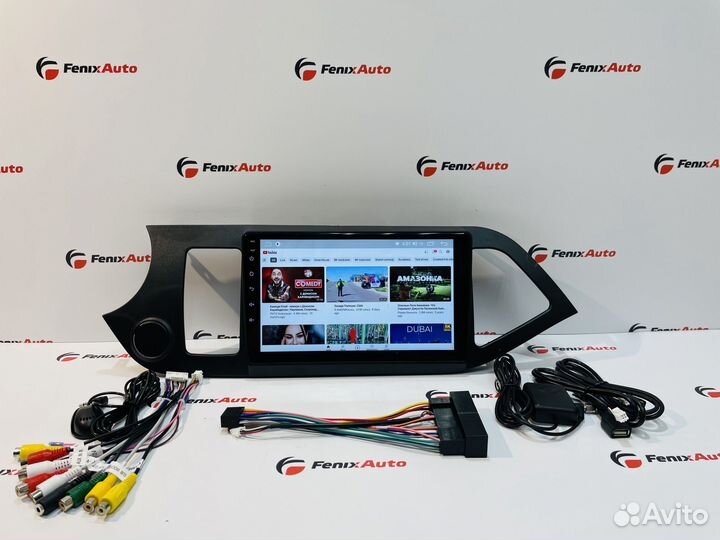 Магнитола Kia Picanto 2 Android 2-32 Гб