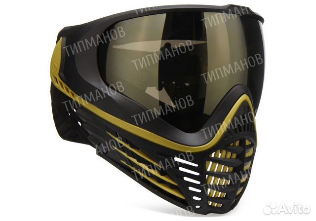 Пейнтбольная маска Virtue VIO Contour, Black Gold