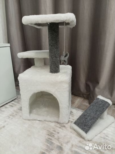 Домик для кошки с когтеточкой