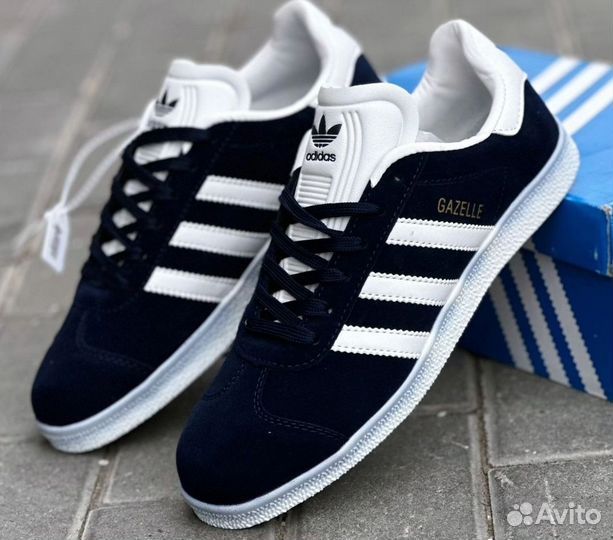 Кеды adidas gazelle с 41-46размеры