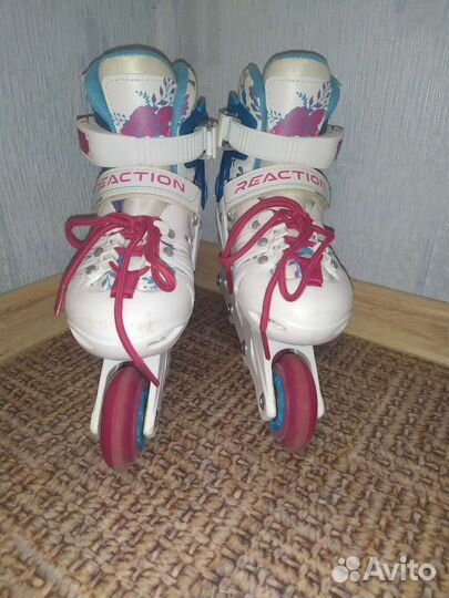 Роликовые коньки детские раздвижные
