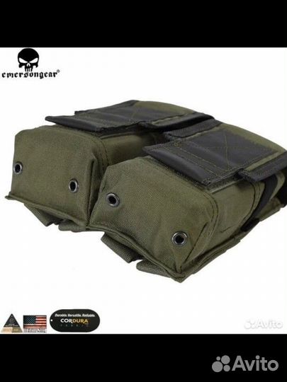 Подсумок двойной Emersongear battlefield олива