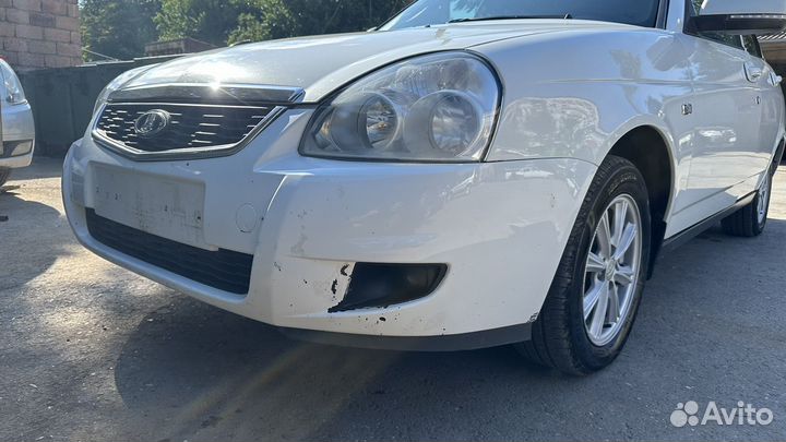 Передний бампер приора