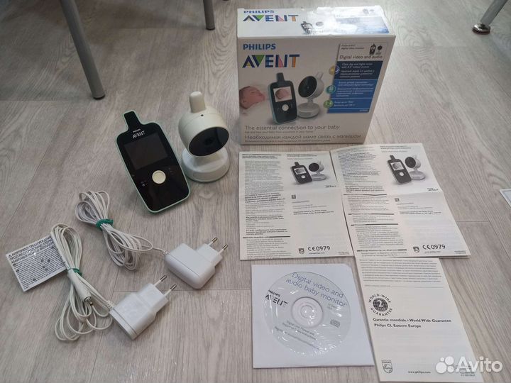 Радио видео няня philips