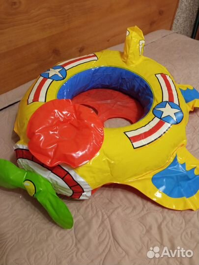 Надувной круг машинка, надувной жилет