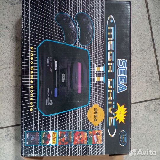 Игровая приставка Sega Mega Drive 16bit