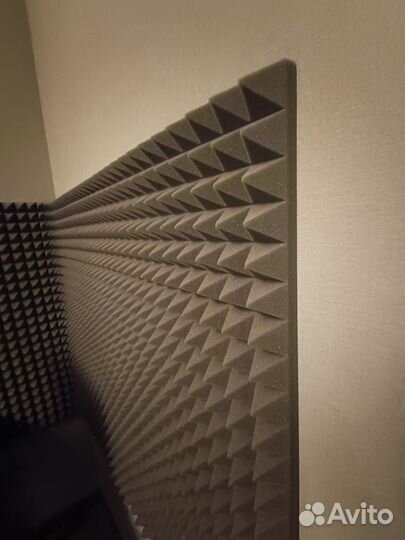 Акустический поролон пирамида