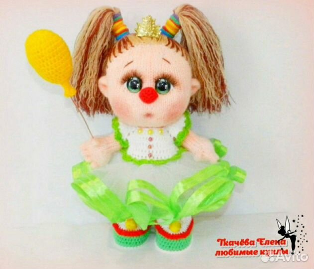 Кукла вязаная 