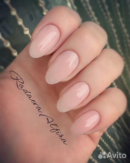 Маникюр, наращивание, Гель-лак