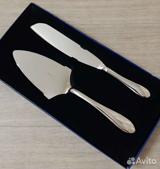 Нож и лопатка для торта