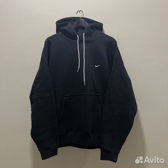 Худи NikeLab Solo Swoosh Hoodie Black