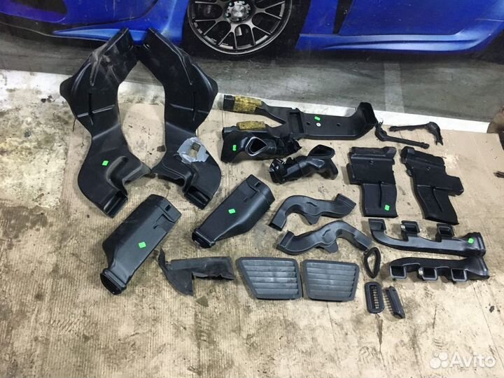 Воздуховоды пластик салона комплект Mercedes W220