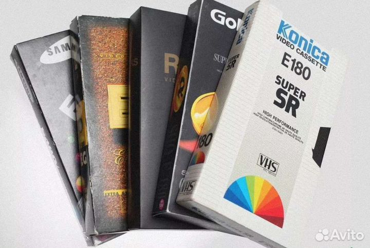 Видеокассеты новые
