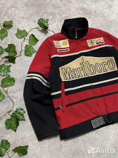 Винтажная гоночная куртка Marlboro F1 90