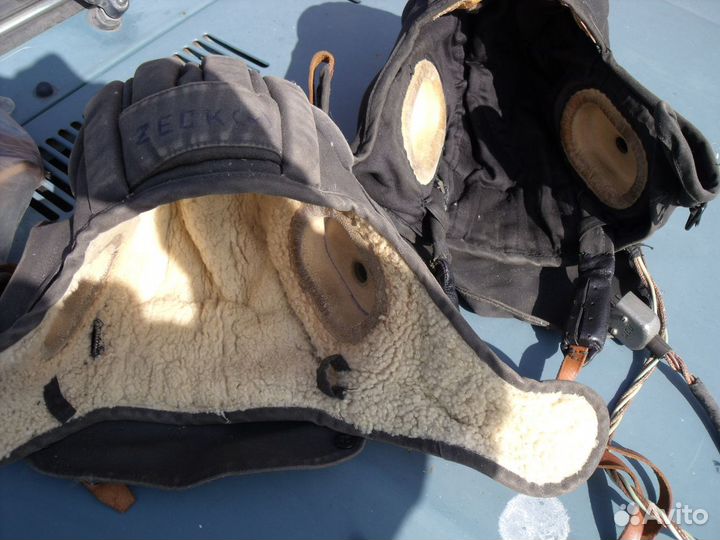 Шлемофон с горлофоном зимний