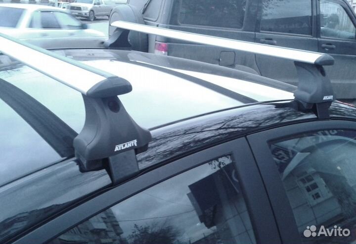 Багажник на крышу Хендай Солярис с 2017- седан