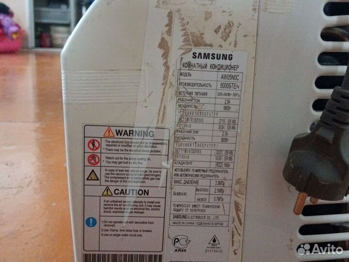 Оконный кондиционер samsung