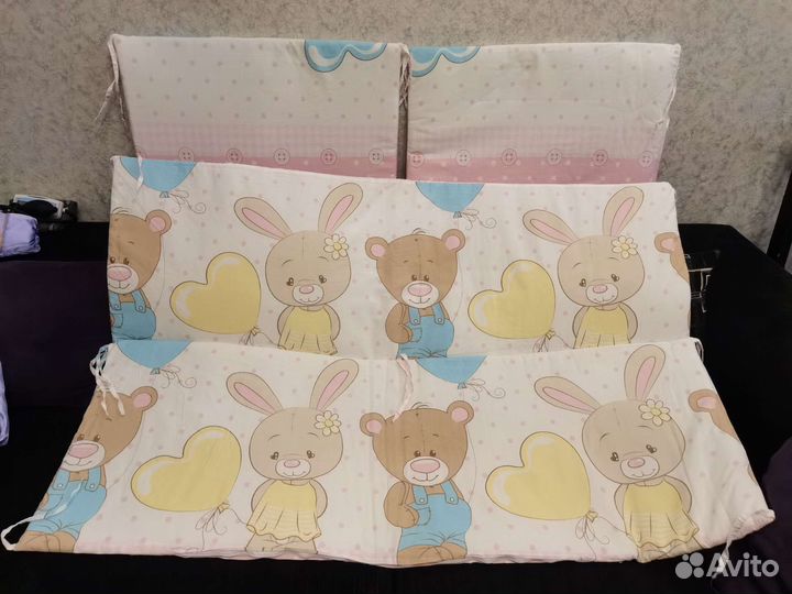 Бортики в кроватку