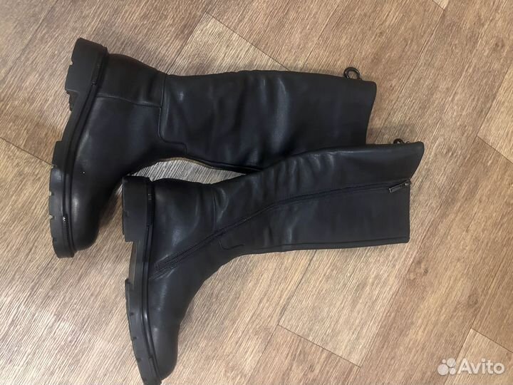 Сапоги женские натуральная кожа еврозима