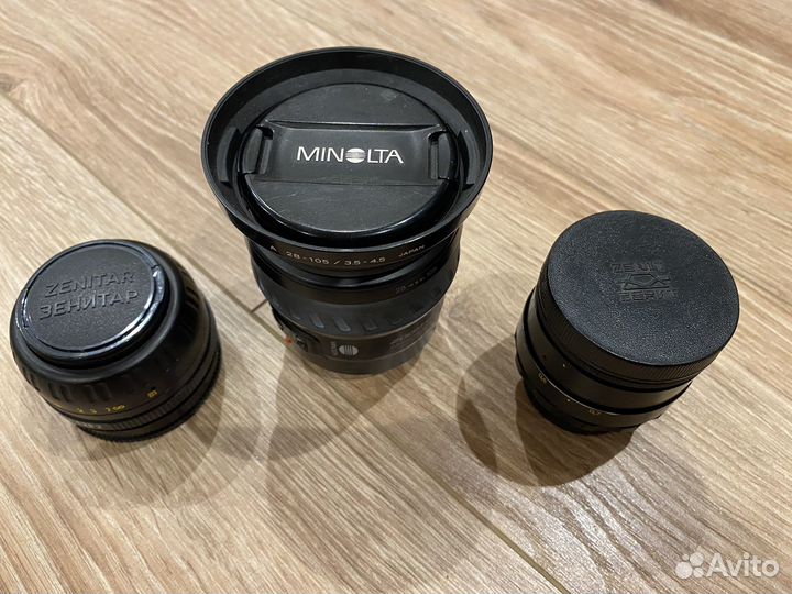 Sony Alpha dslr-A230 Kit + комплект обьективов