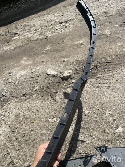 Передняя левая губа на опель астра н