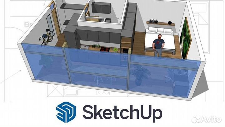 Sketchup скетчап (с официального сайта) установка