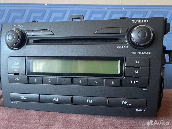 Адаптер для автомагнитолы тойота королла