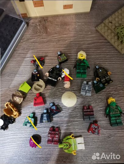 Lego лот. Лего фигурки