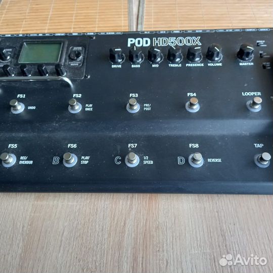 Гитарный процессор line 6 POD HD500X
