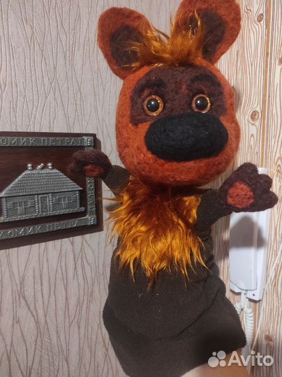 Куклы мишка и белочка