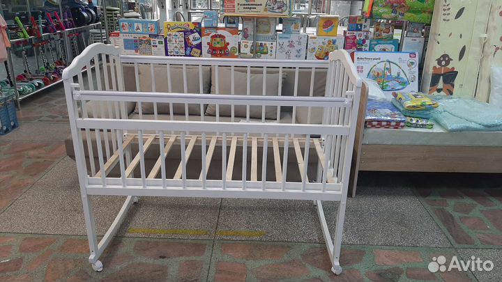 Кровать детская Гном-2 белая(Новая)