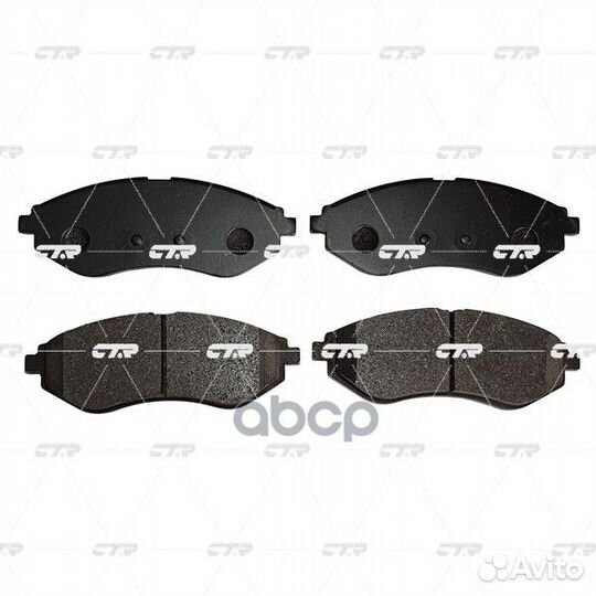 Колодки chevrolet Aveo (T200,T250) GK0439 CTR