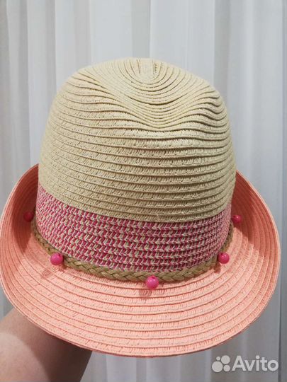 Шляпа для девочки 52см(новая)