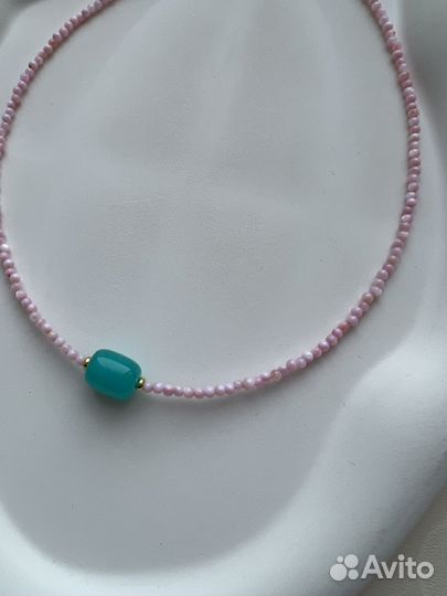 Чокер из перламутра