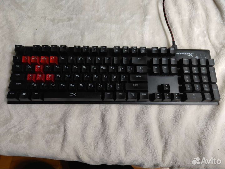 Игровая механическая клавиатура hyperx alloy fps