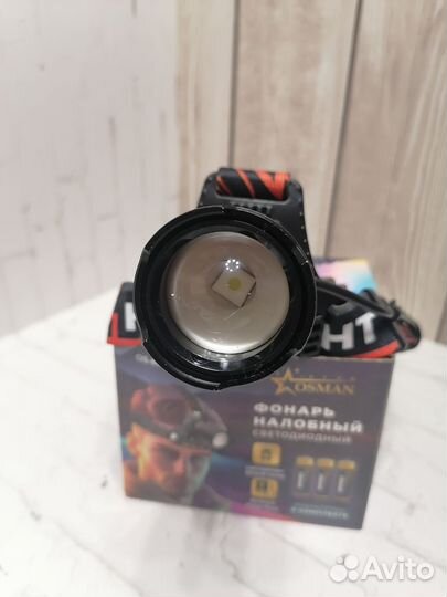 Нолобный фонарь Белый Лазер