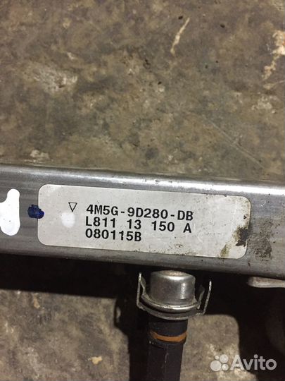 Топливная рампа с форсунками mondeo 4 2.3