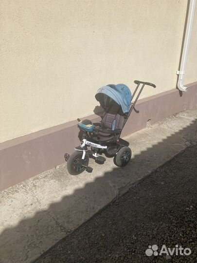 Велосипед коляска с ручкой